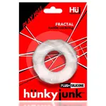 OXBALLS OXBALLS - HUNKYJUNK FRACTAL TACTILE COCKRING - CLEAR ICE