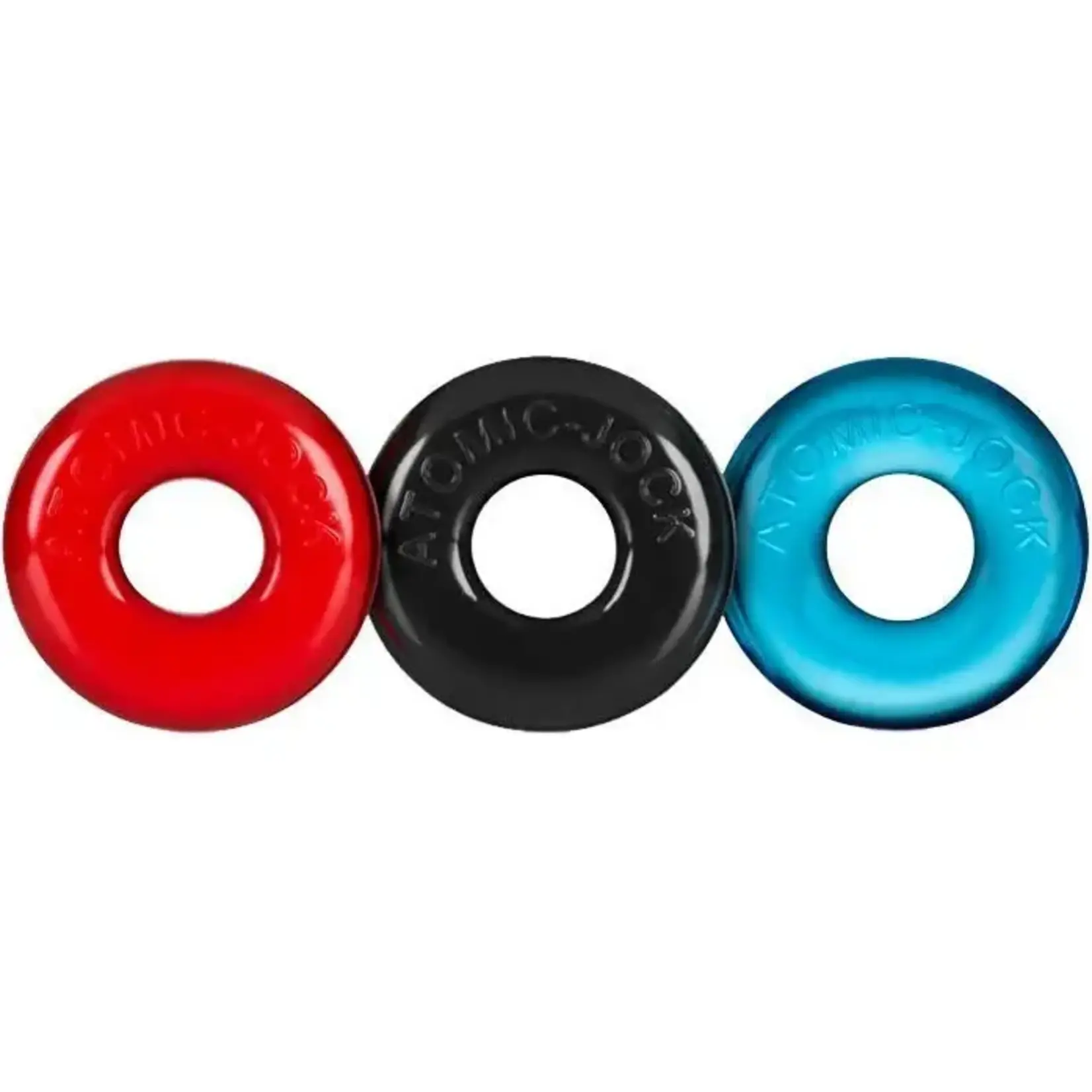 OXBALLS OXBALLS RINGER COCKRING - 3 PACK - MULTI