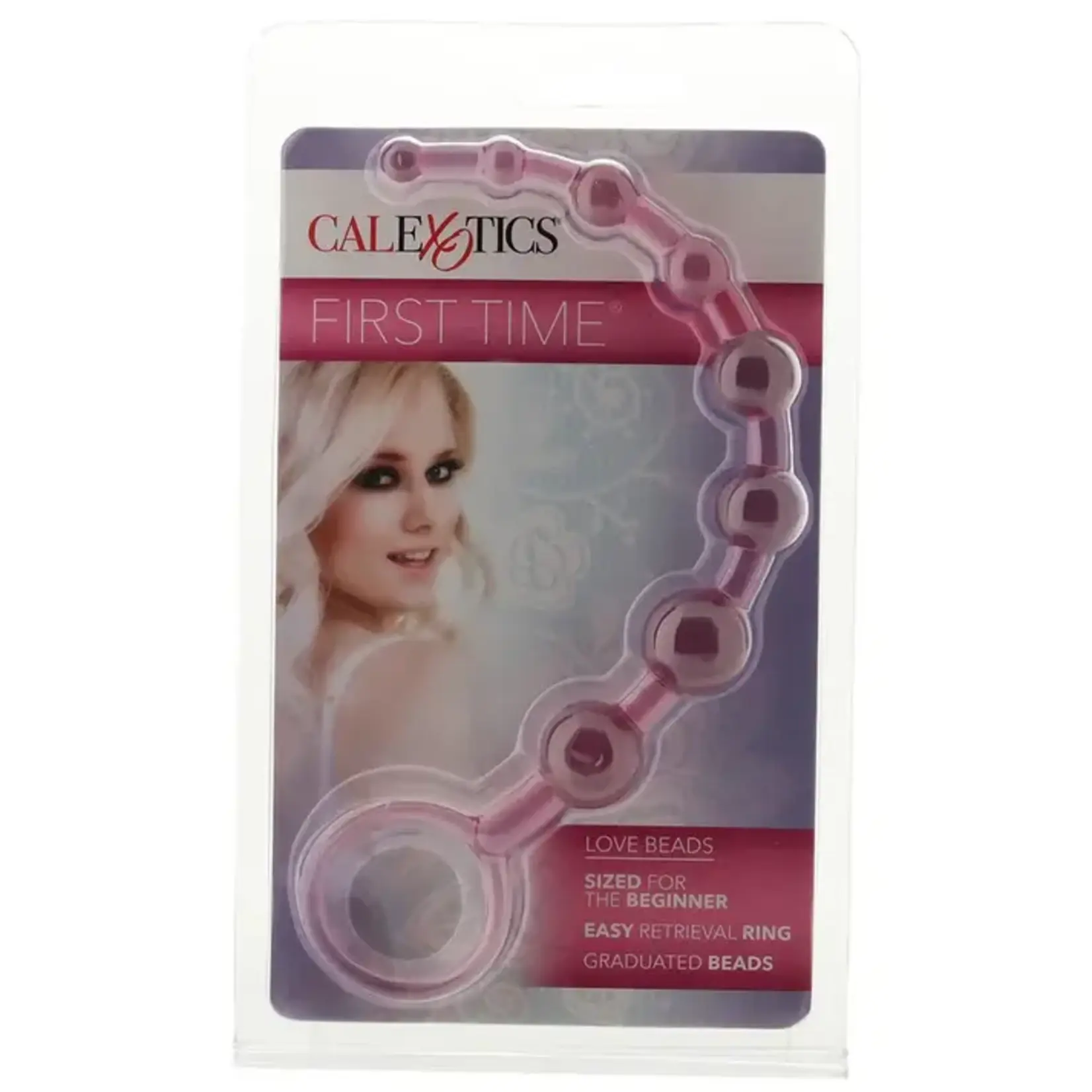 CALEXOTICS FIRST TIME LOVE BEADS - PINK
