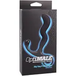 OPTIMALE - ZIG ZAG SILICONE P-MASSAGER - BLACK