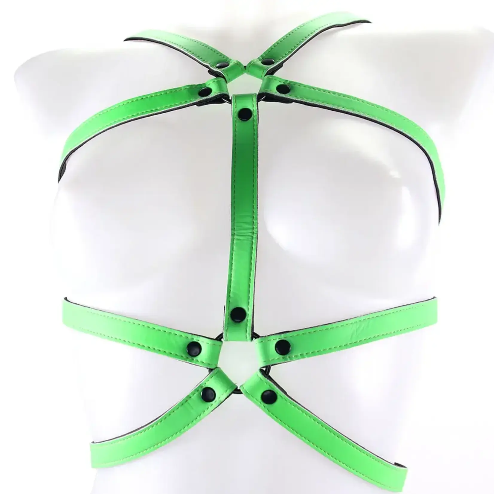 OUCH OUCH! GLOW IN THE DARK BODY HARNESS L/XL