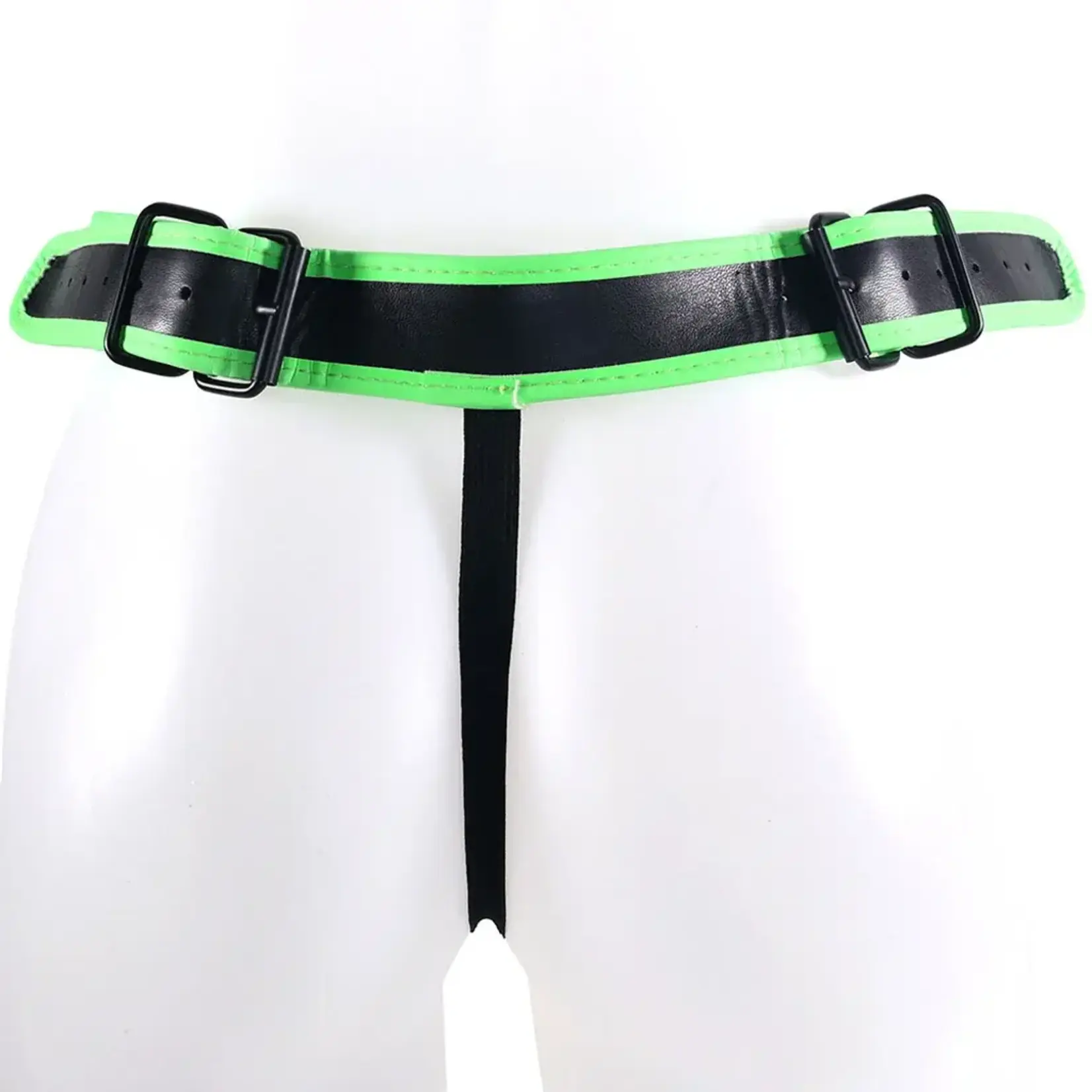 OUCH! GLOW IN THE DARK SIDE BUCKLE JOCK STRAP L/XL