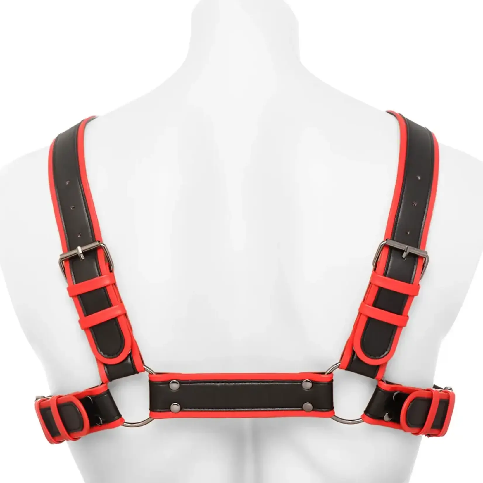 MASTER SERIES MASTER SERIES ALPHA PUP BULLDOG HARNESS - RED
