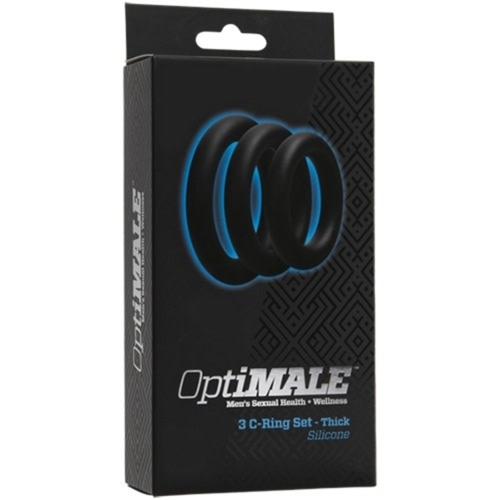 OPTIMALE - 3 C-RING SET - THICK BLACK