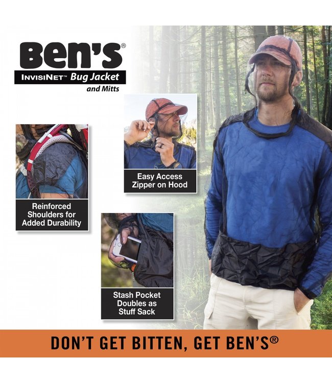 Ben's Invisinet Bug Jacket & Mitts