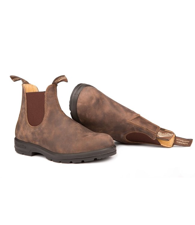 Blundstone 585 Leather Lined Rustic Brown Boot