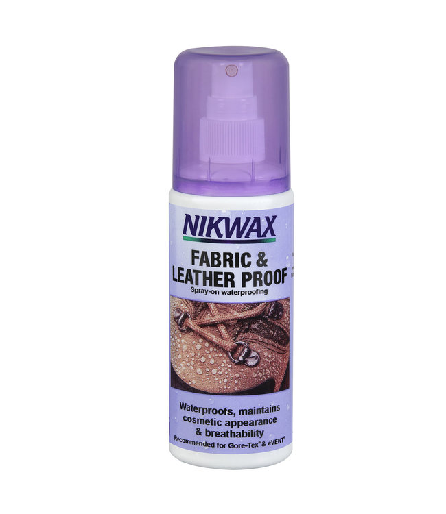 Nikwax Fabric And Leather Proof Waterproofing Spray-On