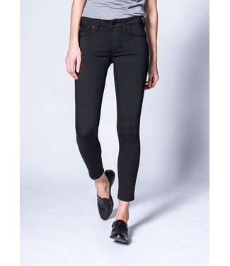 Puawkoer Women Solid Color Casual Pants Wild Card Button