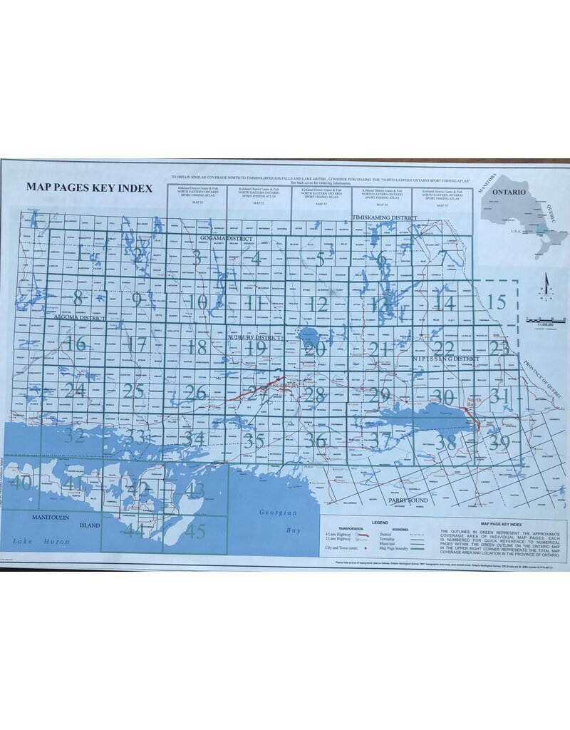 Northern Ontario Fishing Atlas