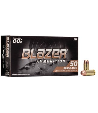 CCI AMMUNITION Blazer Brass 40S&W 180Gr Fmj