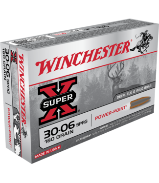 WINCHESTER Super X Power Point 30-06Sprg 180Gr Psp