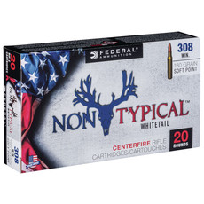 FEDERAL AMMO Non-Typical Whitetail 308Win 180Gr Soft Point