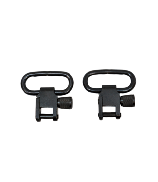 1" Locking Swivel Set Black