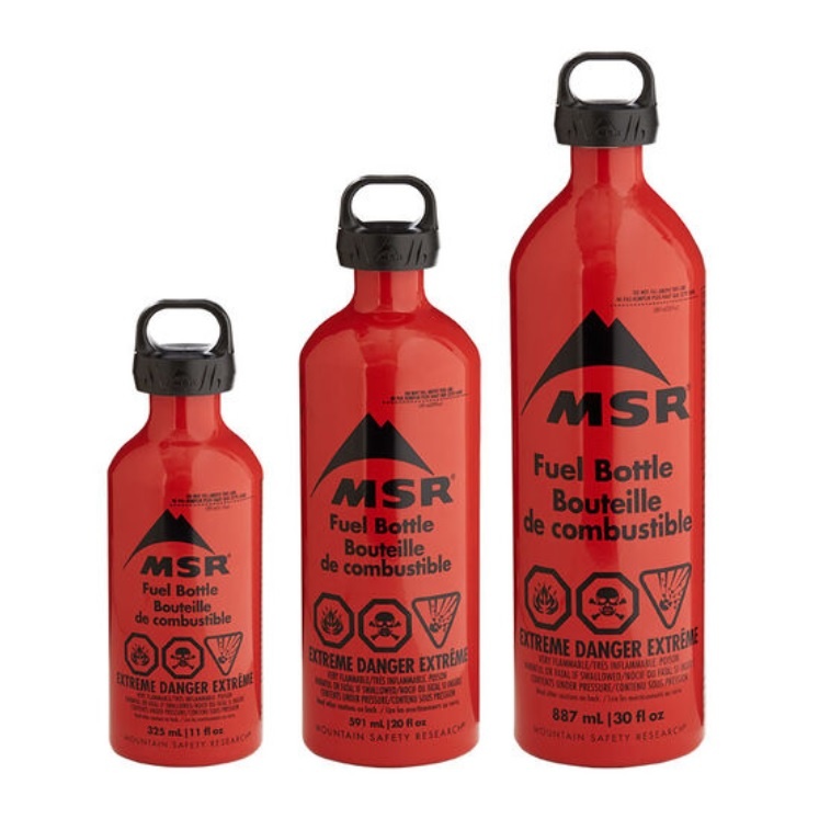 Msr Fuel Bottles - Ramakko's Source For Adventure