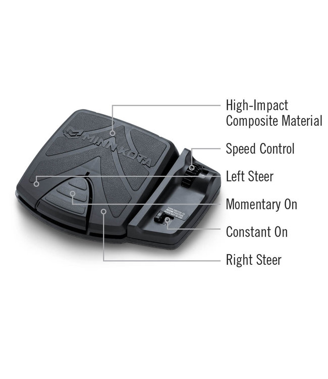 Minnkota Foot Pedal-Corded - Powerdrive/Rt Powerdrive