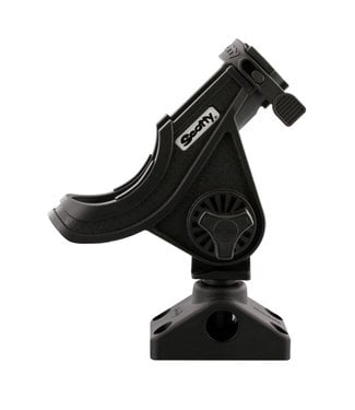 SCOTTY No. 280 Baitcaster / Spinning Rod Holder With Combination Side/Deck Mount