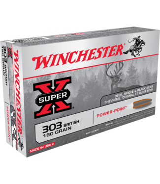 WINCHESTER Super-X Power Point 303 British 180Gr PSP
