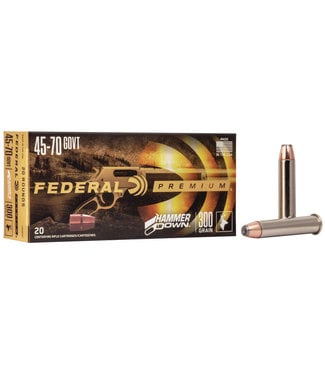 FEDERAL AMMO Hammer Down 45-70 Gov'T 300Gr