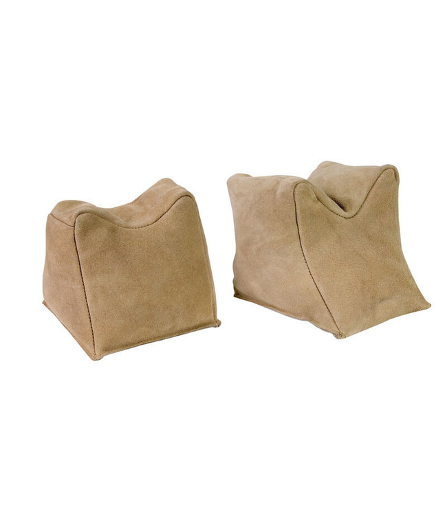 Champion Leather Sand Bag Shooting Rest [Suede - Pair]