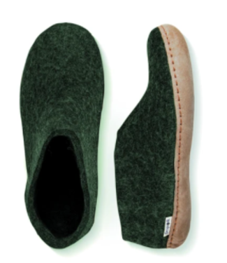 GLERUPS Glerups Shoe Leather Sole Slipper