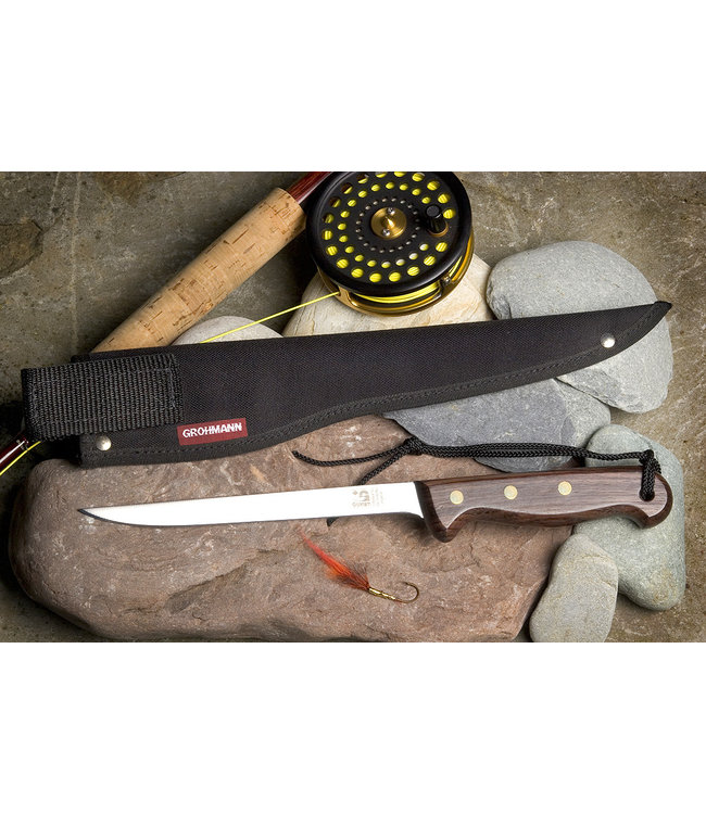 Grohmann 6" Fillet Knife with Cordura Sheath
