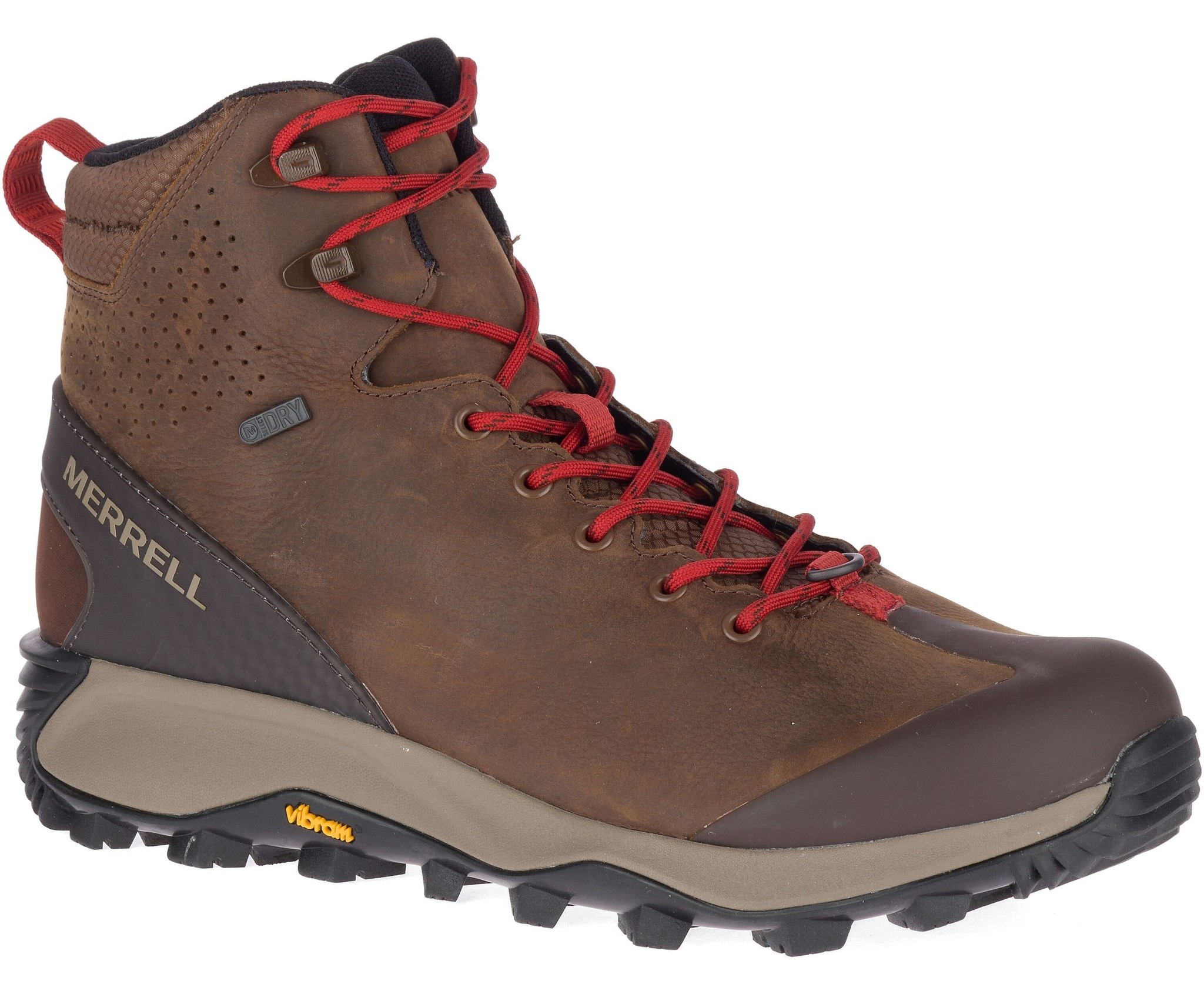 men's thermo adventure waterproof winter boots with vibram arctic grip