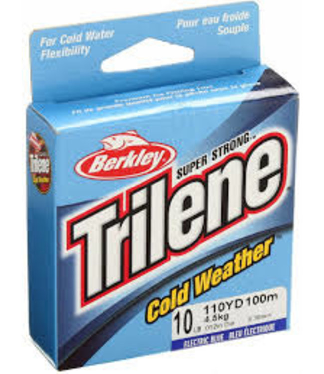 Cold Weather Trilene Ice 8Lb 110Yd Electric Blue