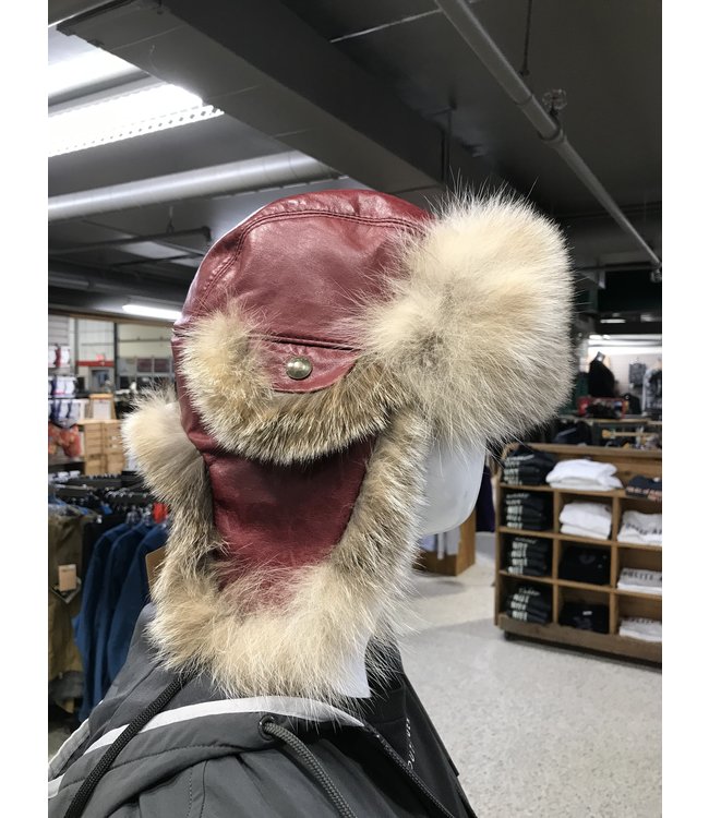 Grenier Lynx Aviator Hat W/Laces