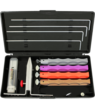 LANSKY 4-Stone Deluxe Diamond System | Precision Knife Sharpening Kit