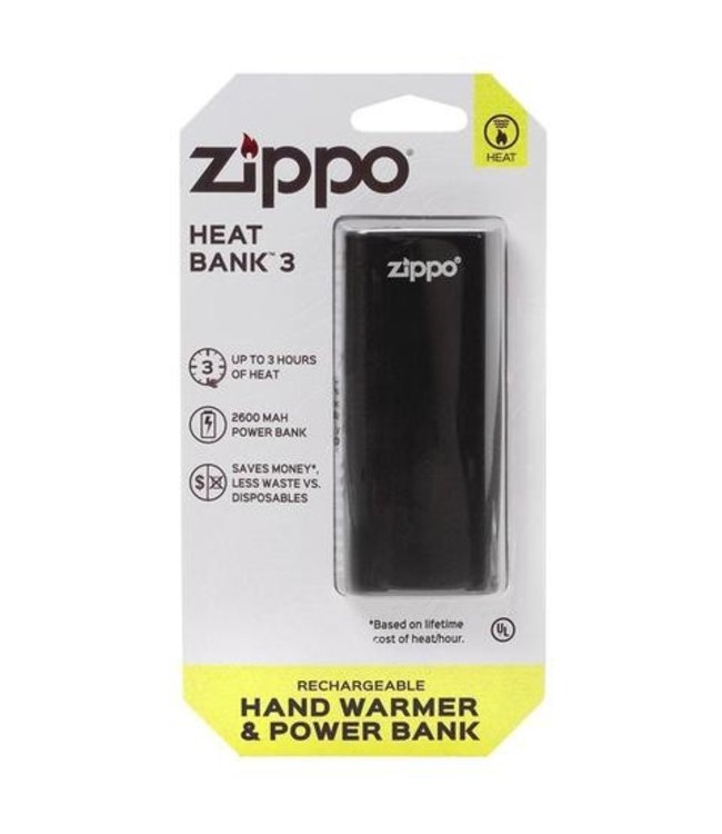 Zippo Heatbank 3 Rechargeable Hand Warmer