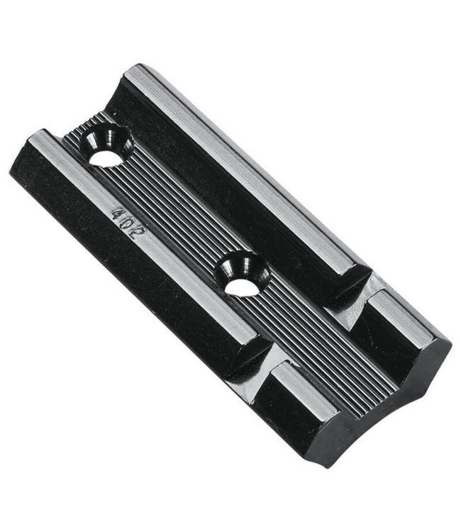 Weaver #402 Top Mount Aluminum Base [Black]