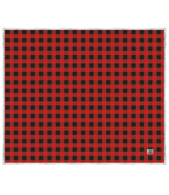 Kuma Lumberjack Sherpa Throw 60X 70