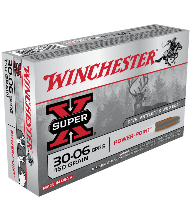 Winchester Super-X Power Point 30-06Sprg 150Gr Psp