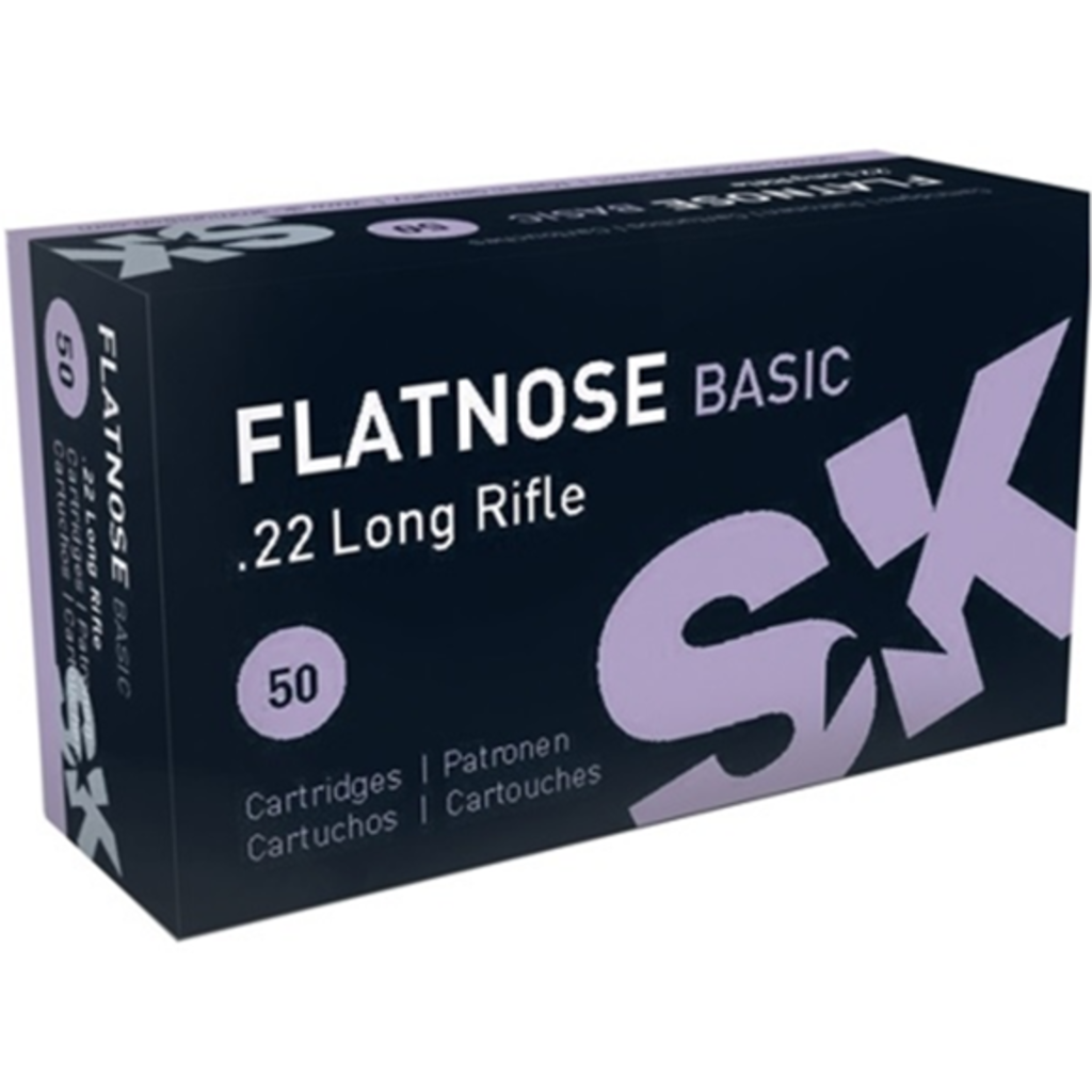 Lapua Sk Flatnose Basic 22Lr 40Gr [1072 Fps] 500 Rnds Bulk