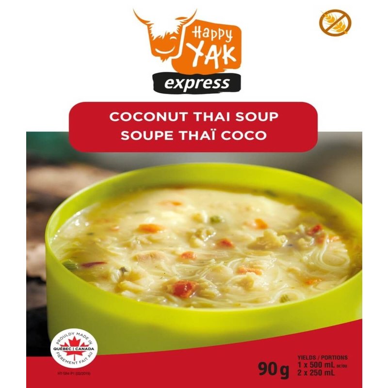 HAPPY YAK Happy Yak  Coconut Thai Soup