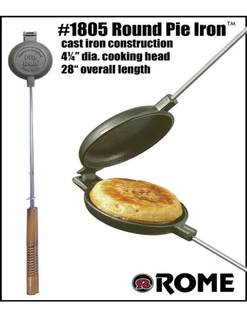 Rome Square Pie Iron - Cast