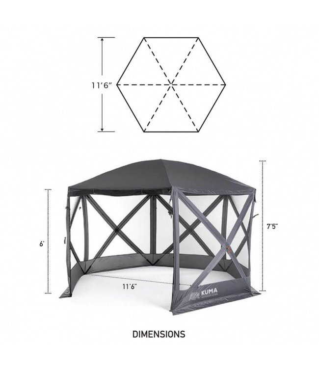 Kuma Bear Den Gazebo
