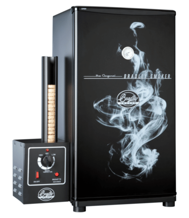 Bradley Smoker Original 4 Rack Electric Smoker, 31″, Black