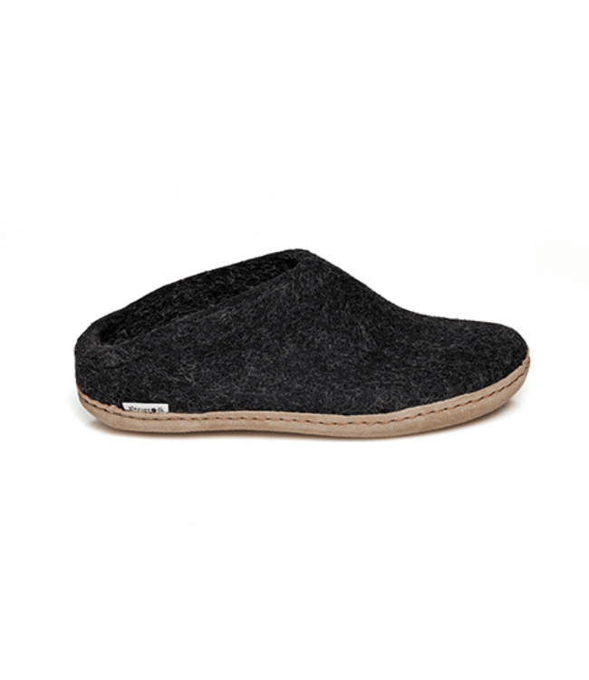 Glerups Slip On Leather Sole Slipper