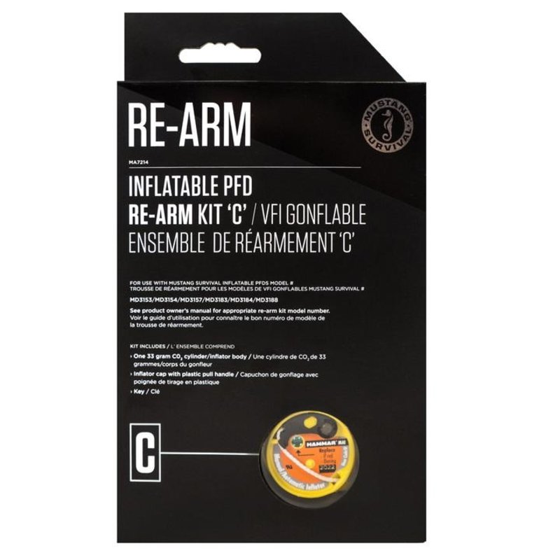 MUSTANG SURVIVAL CORP. Mustang Re-Arm Kit C - 33Ghammar Auto-Hydrostatic