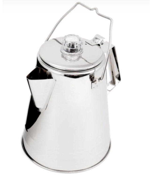 GSI Outdoors Glacier Stainless 14 Cup Coffee Percolator