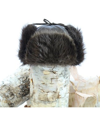 Grenier Natural Beaver Full Fur Trapper Hat