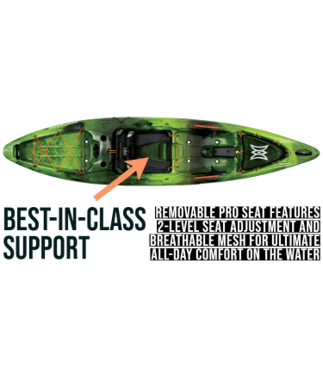Perception Kayaks Pescador Pro 120 Fishing Kayak