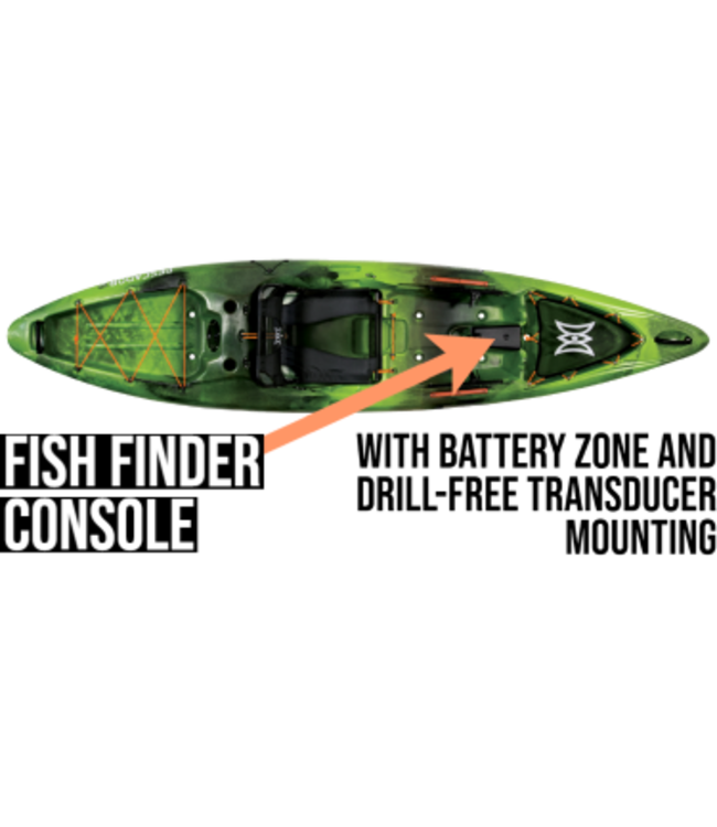 Perception Kayaks Pescador Pro 120 Fishing Kayak