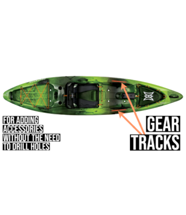 Perception Kayaks Pescador Pro 120 Fishing Kayak