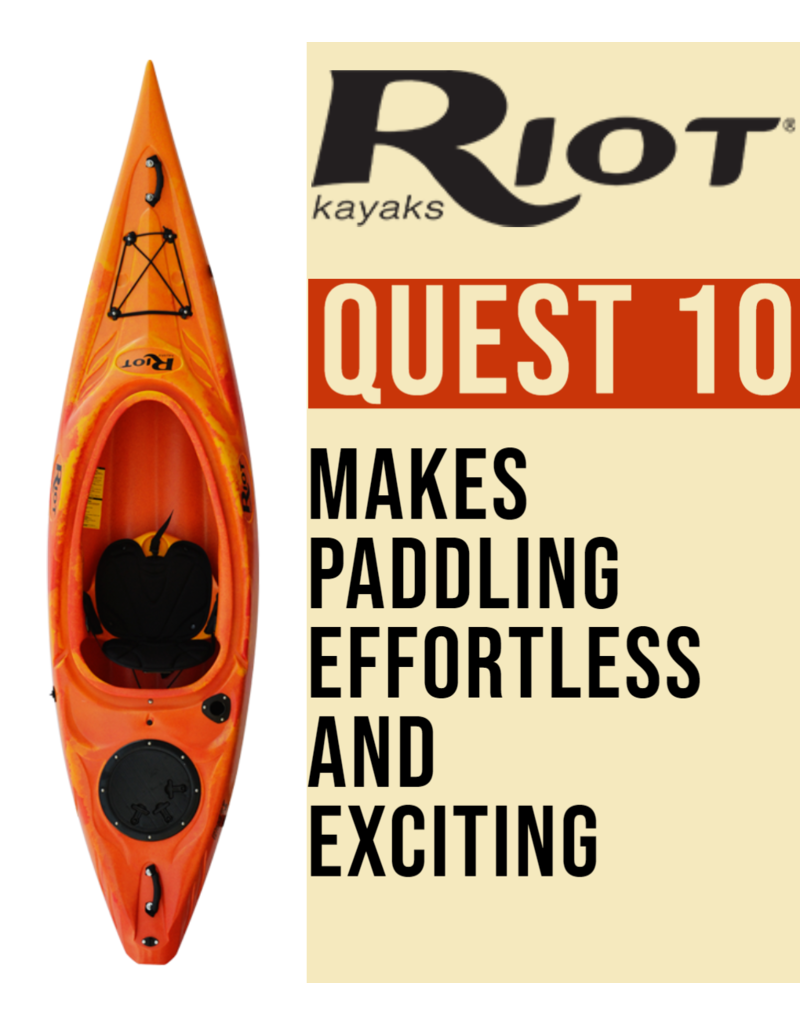 Riot Kayaks Quest 10 Recreational Kayak Ramakko's Source For Adventure