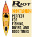 Riot Kayak Escape 12 Fishing Kayak