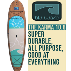 BLU WAVE BOARD CO. INC. Blu Wave The Karma 10.6 Inflatable SUP