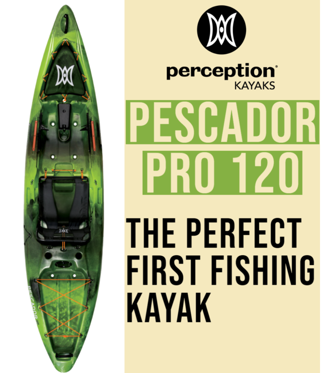 Perception Kayaks Pescador Pro 120 Fishing Kayak