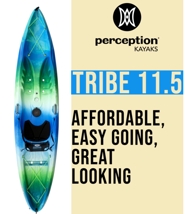 Perception Kayaks Tribe 11.5 Recreational Kayak